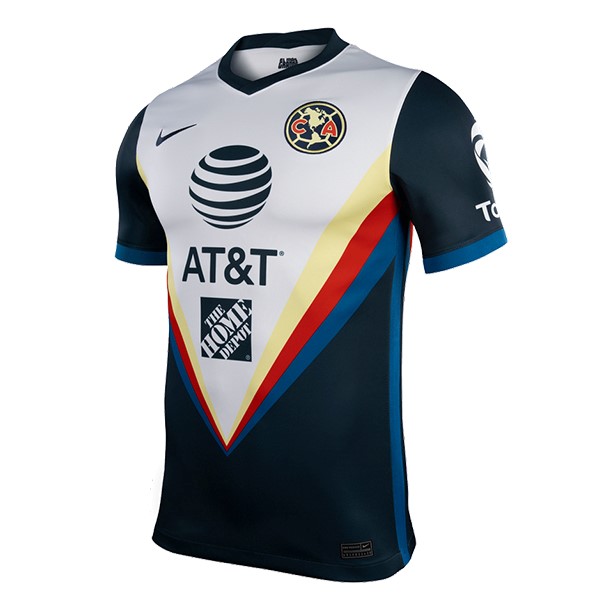 Thailand Trikot Club América Heim 2020-21 Grau